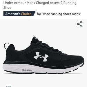 Under Armour mens runners 7.5 extra wide